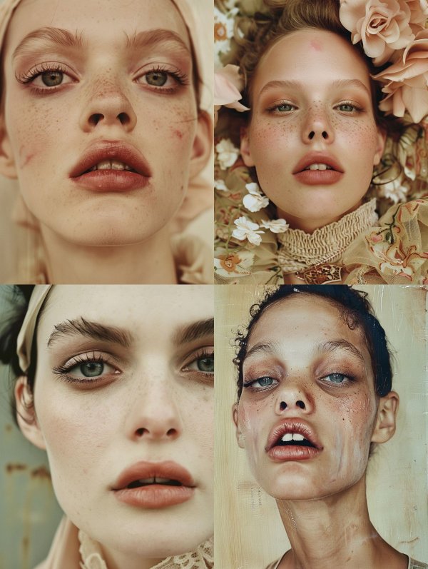 Raw Ethereal Beauty Portrait