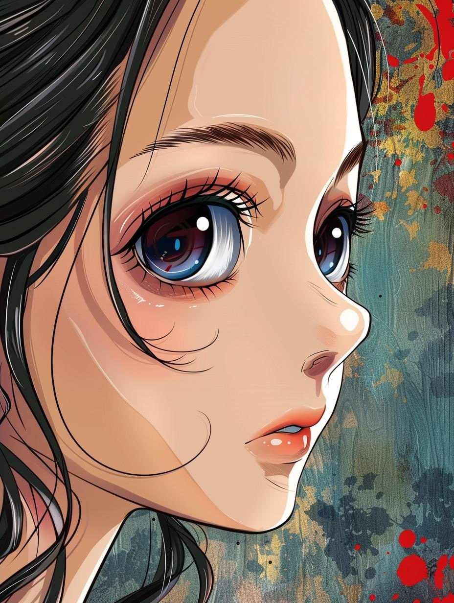 Ethereal Visions of Digital Anime Portraits - Image 2