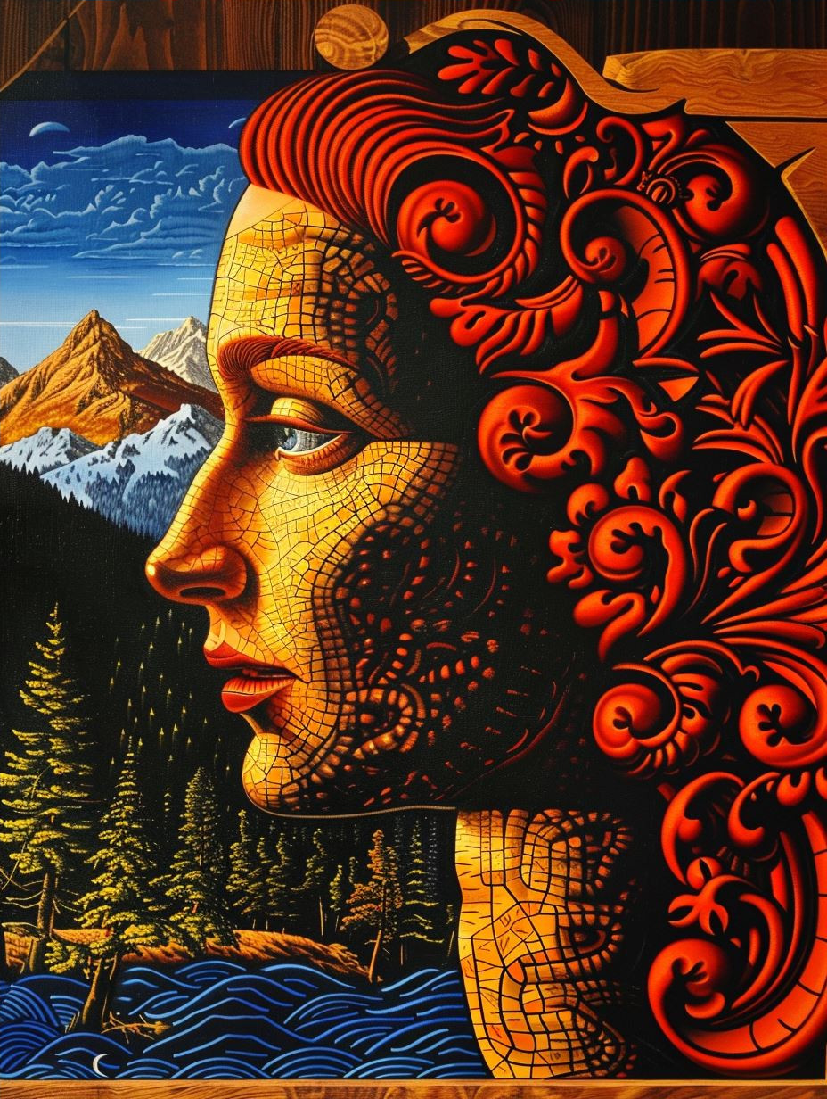Classical Portraits in Artistic Fusion - Image 4