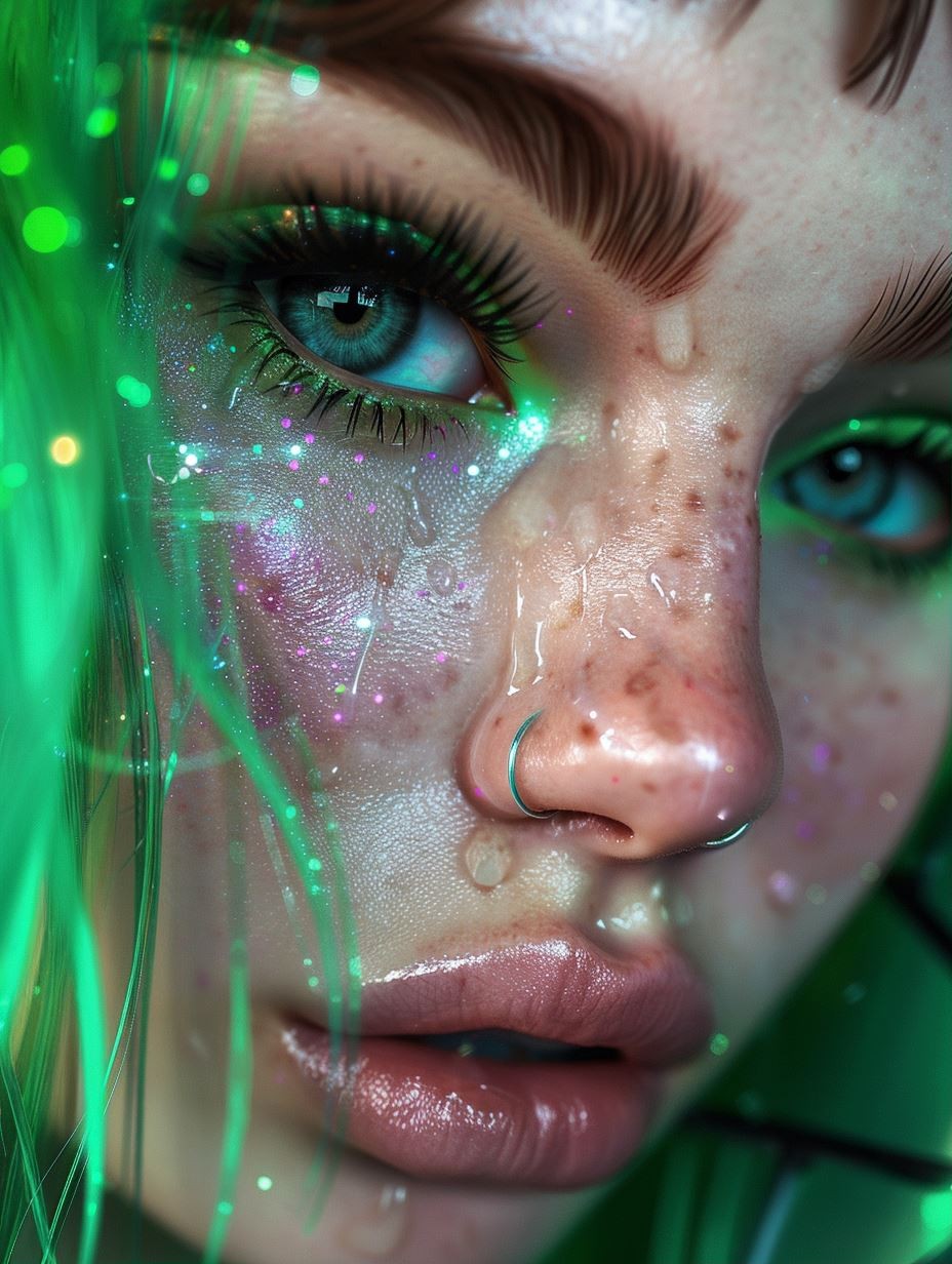 Neon Dew Gaze - Image 1
