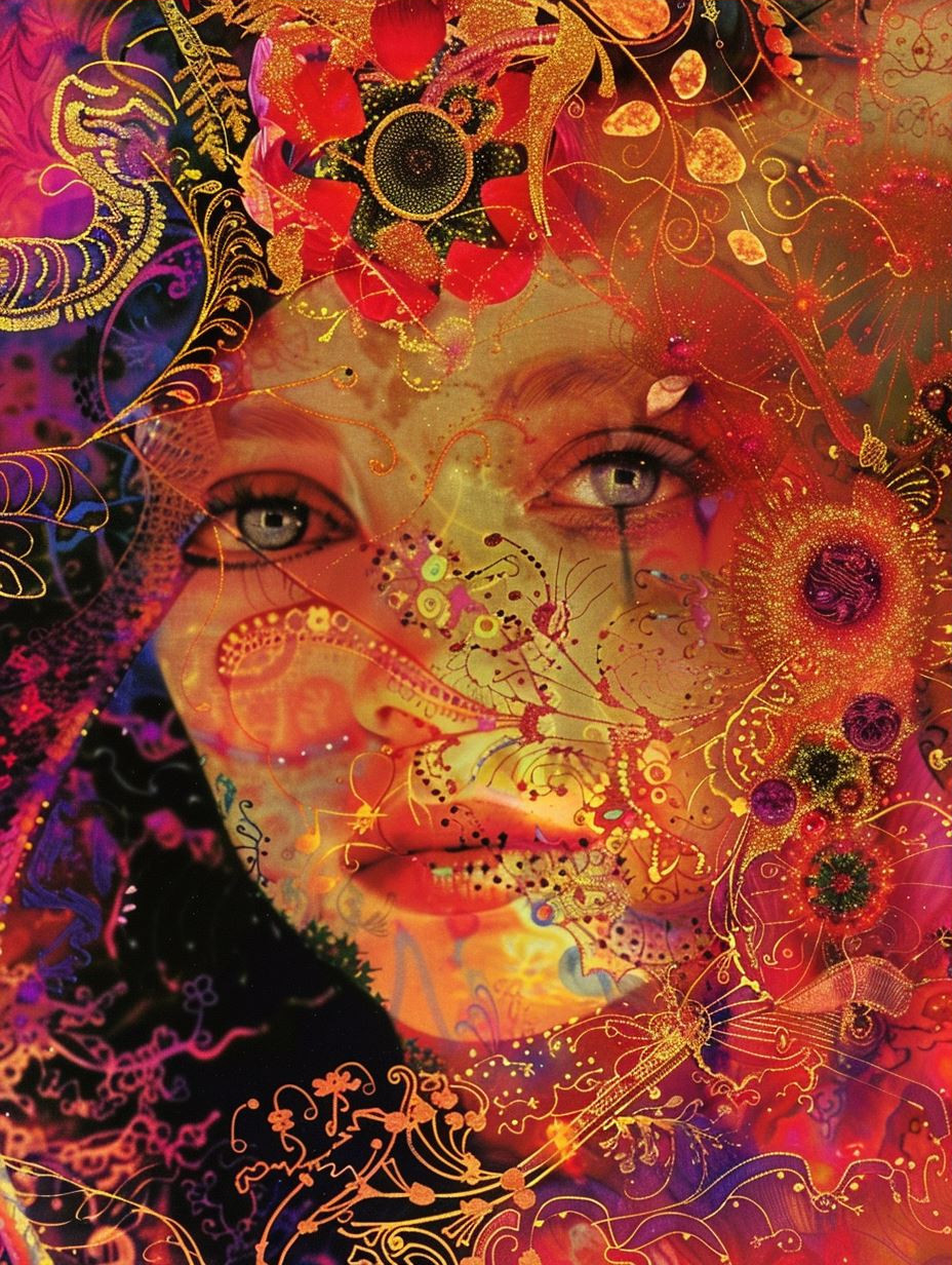 Gilded Psychedelic Vision - Image 3
