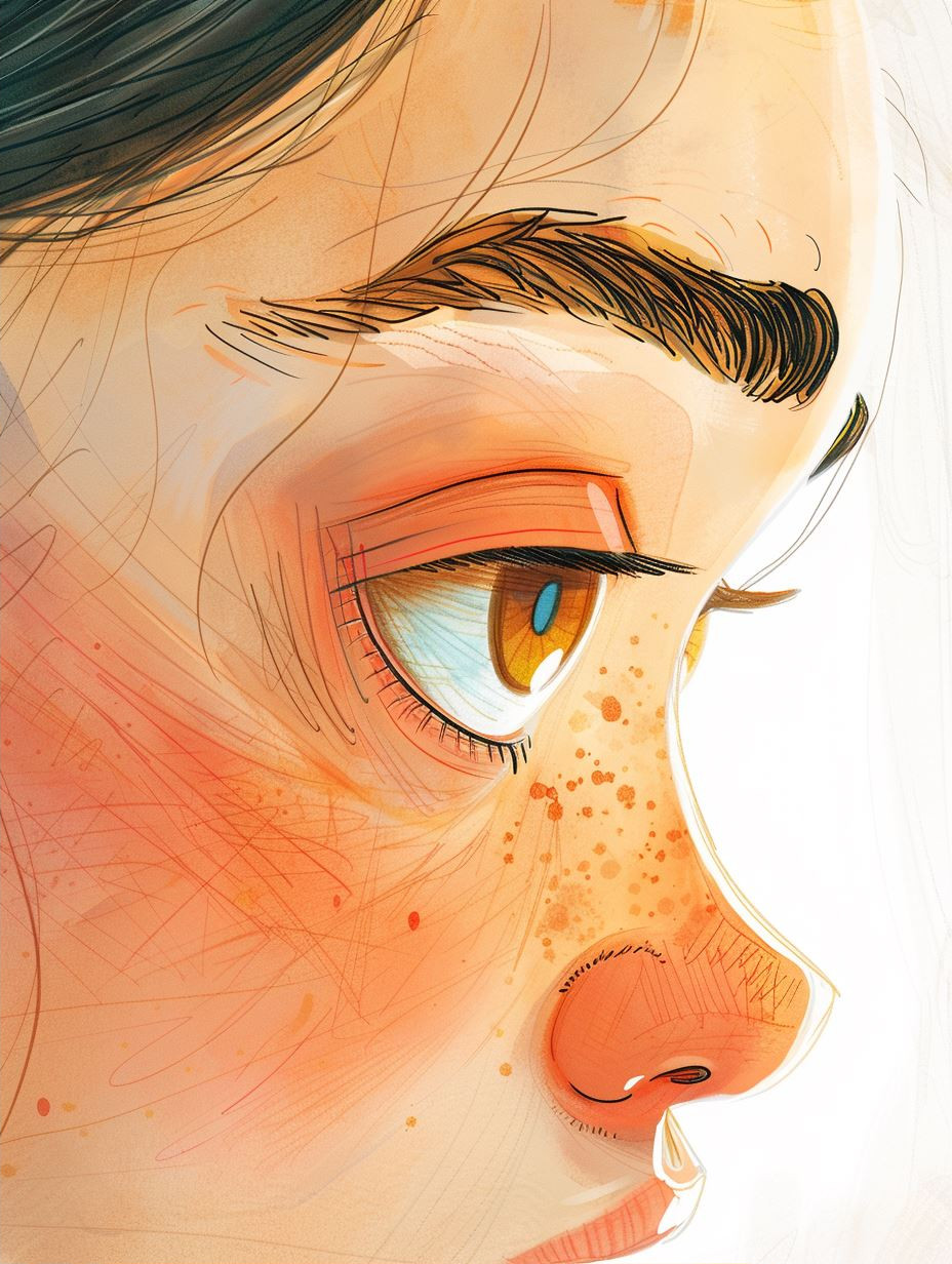 Sun-Kissed Ethereal Digital Portrait - Image 2