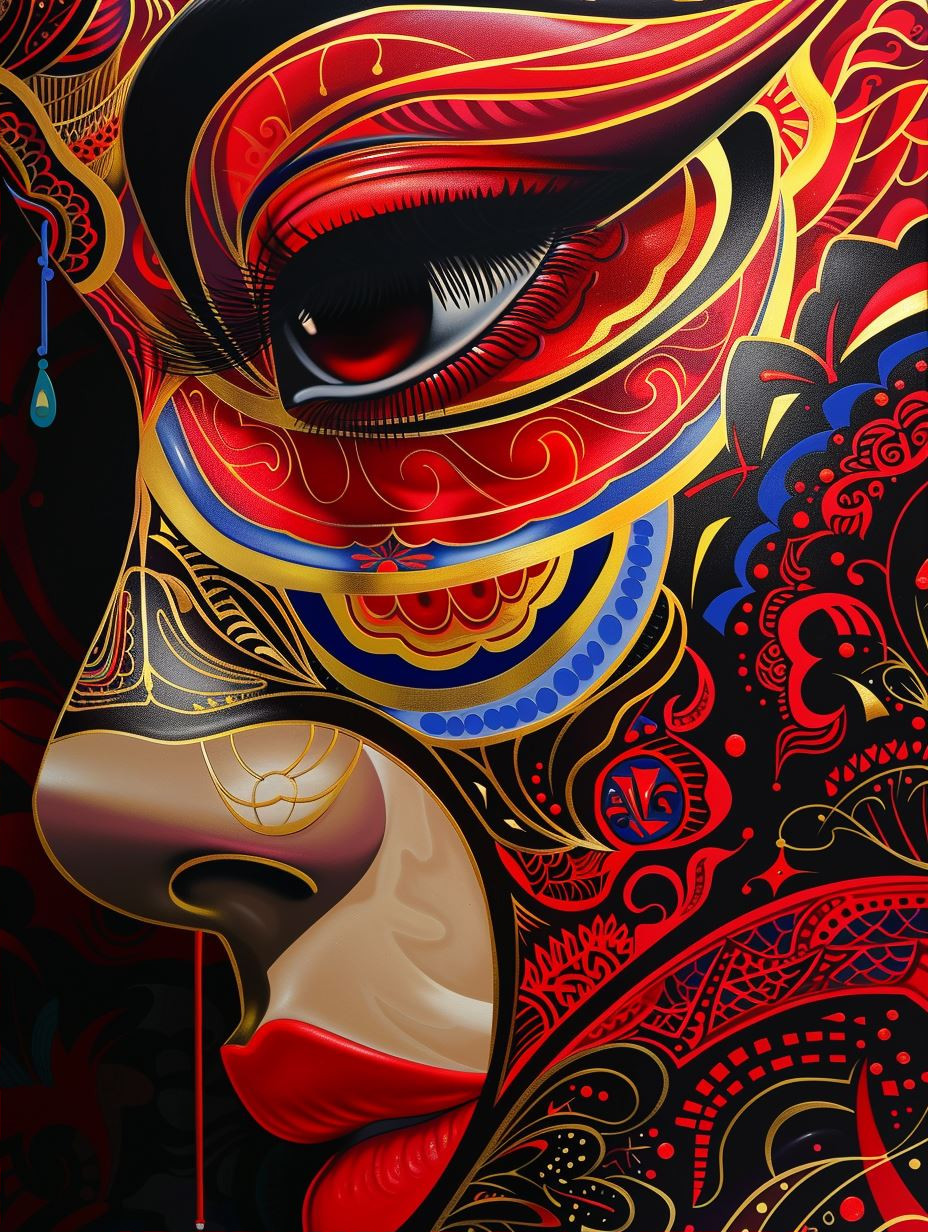 Imperial Crimson Masquerade - Image 2