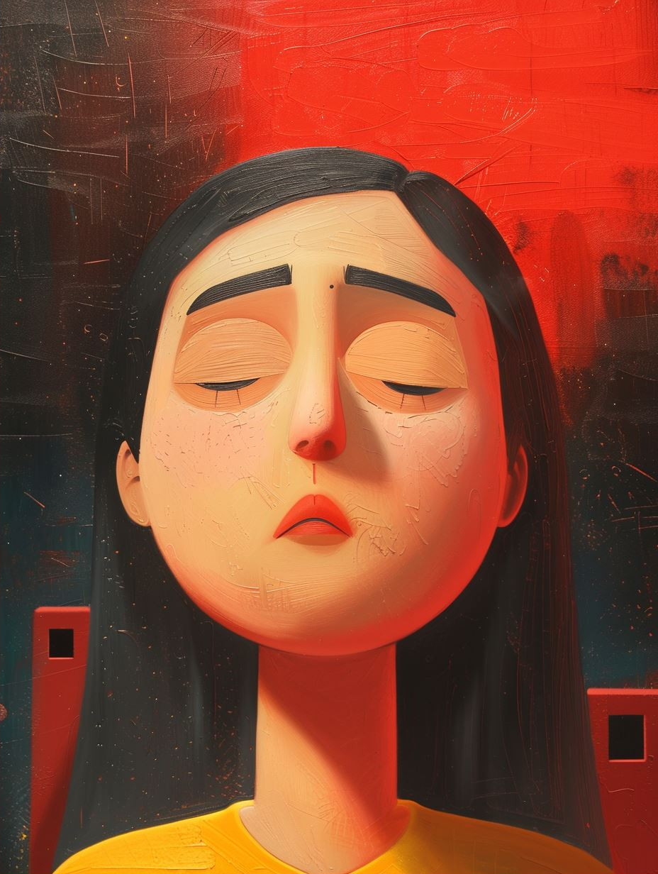 Crimson Dreams of Silent Grace - Image 2