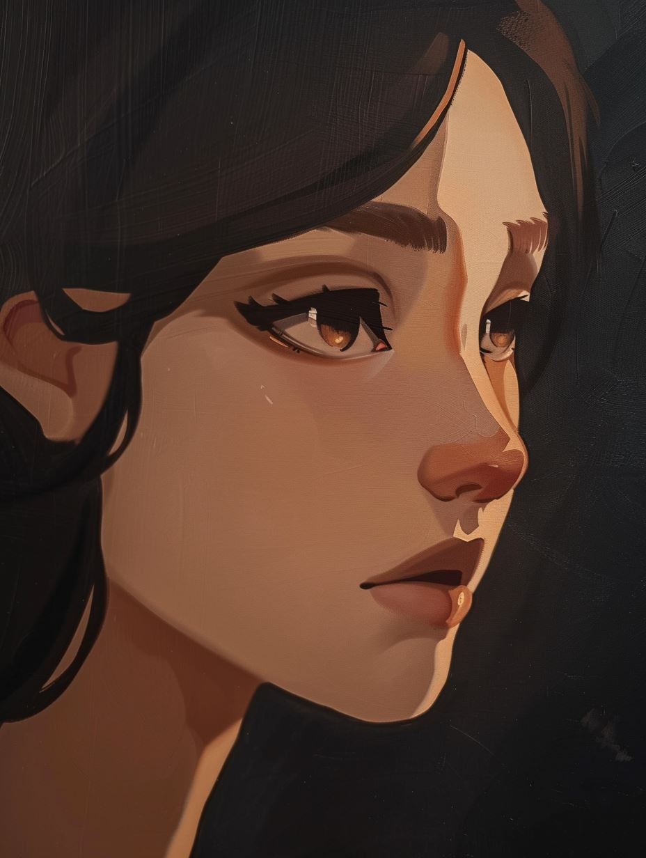 Amber Twilight Gaze - Image 1