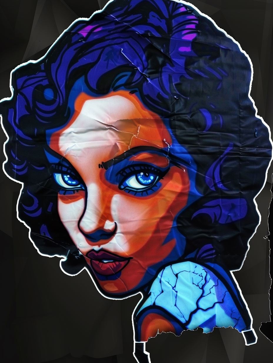 Neon Glow Comic Portrait - Image 4