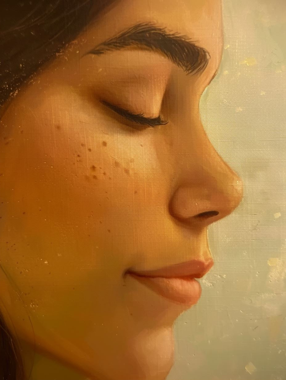 Ethereal Gaze: A Study in Light - Image 2