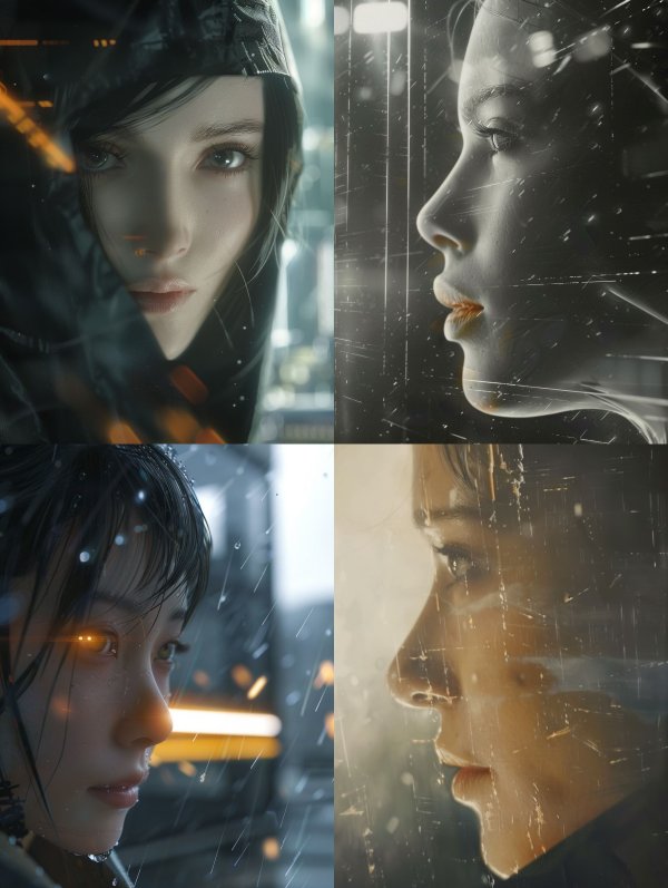 Cybernetic Gaze Through Glass