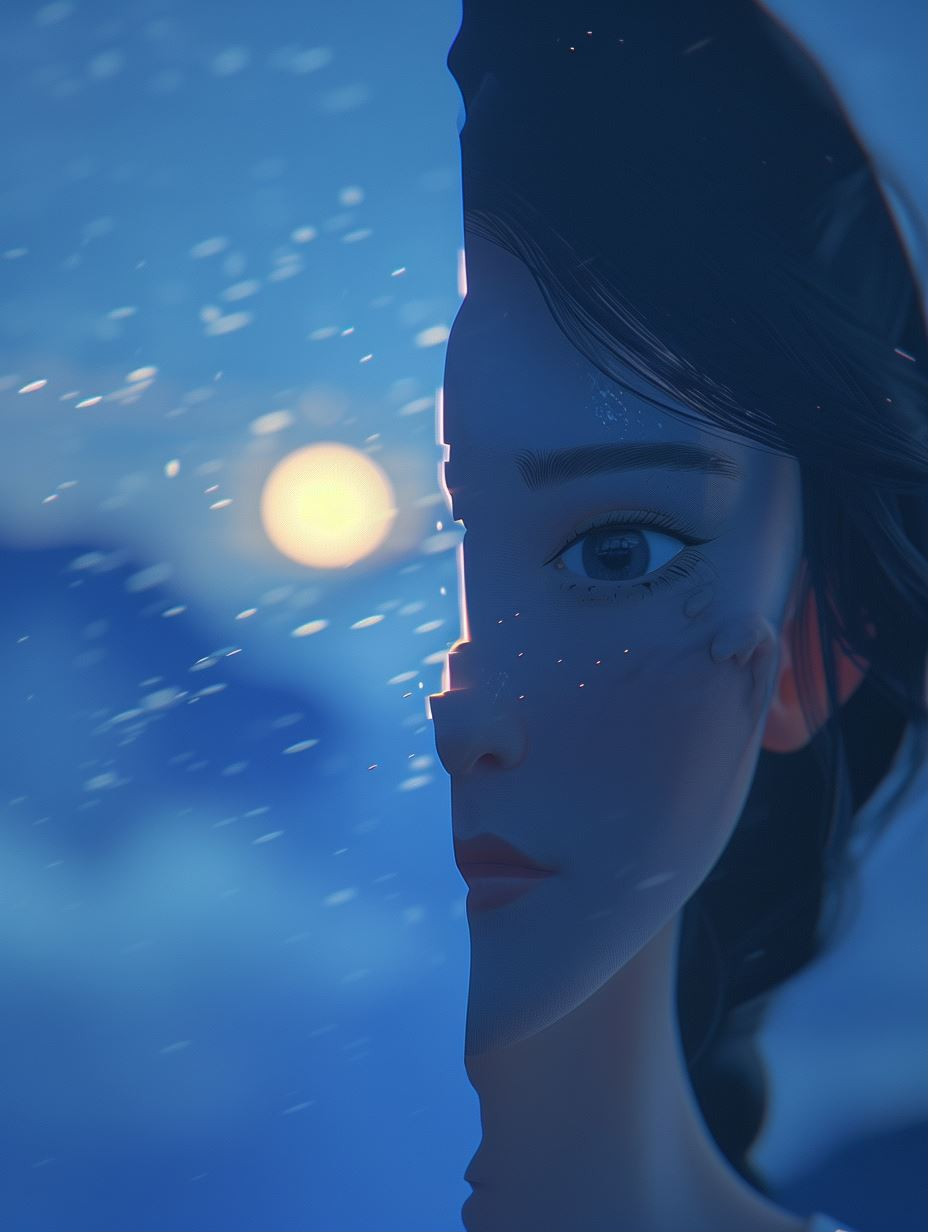 Ethereal Lunar Dream Portraits - Image 1