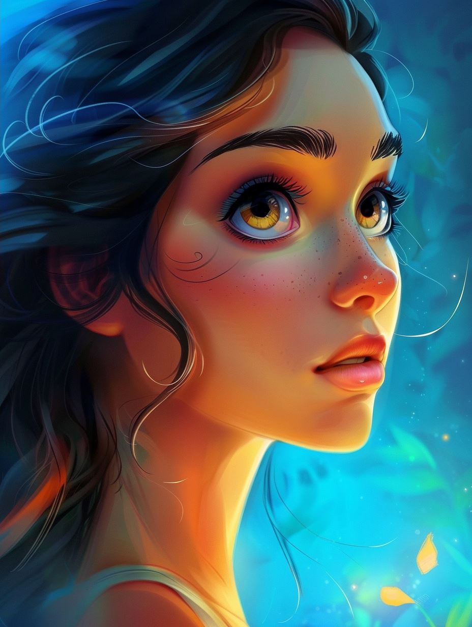 Ethereal Glow of Starlit Dreams - Image 2