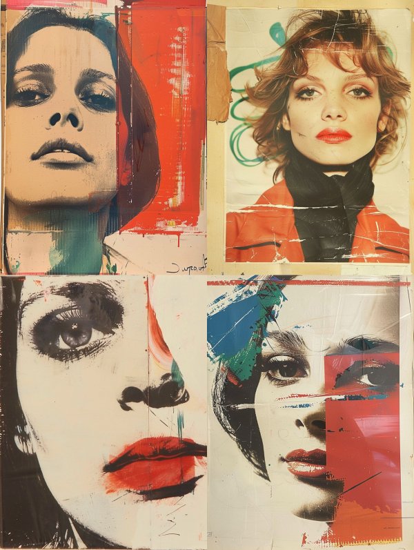 Abstract Urban Portrait Study