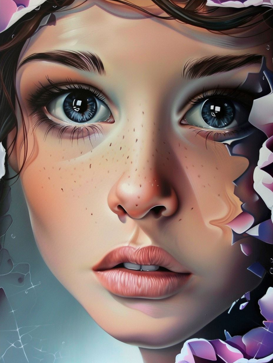 Ethereal Dreamscapes of Digital Portrait Art - Image 4