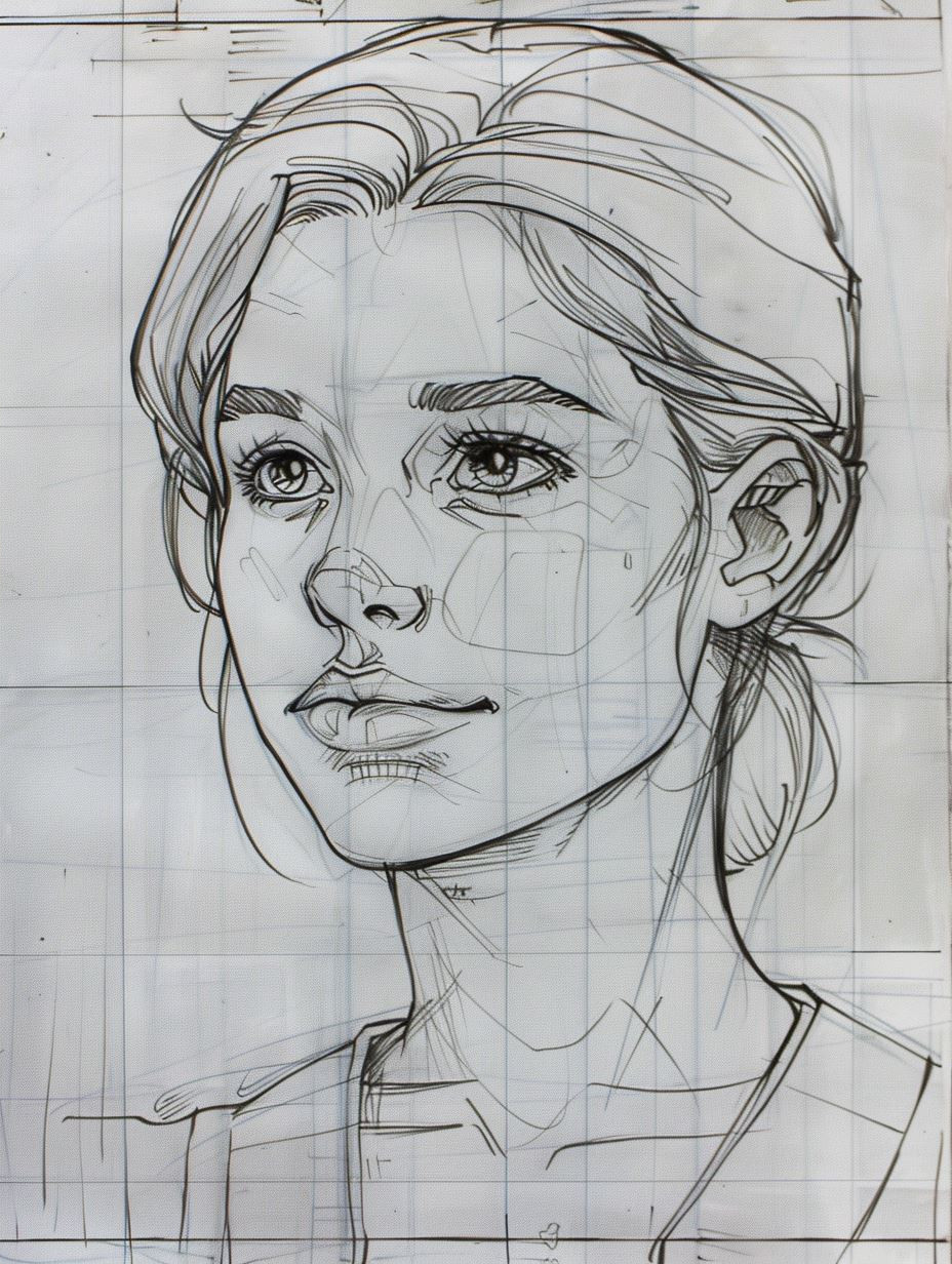 Cybernetic Portrait Design Process - Image 2