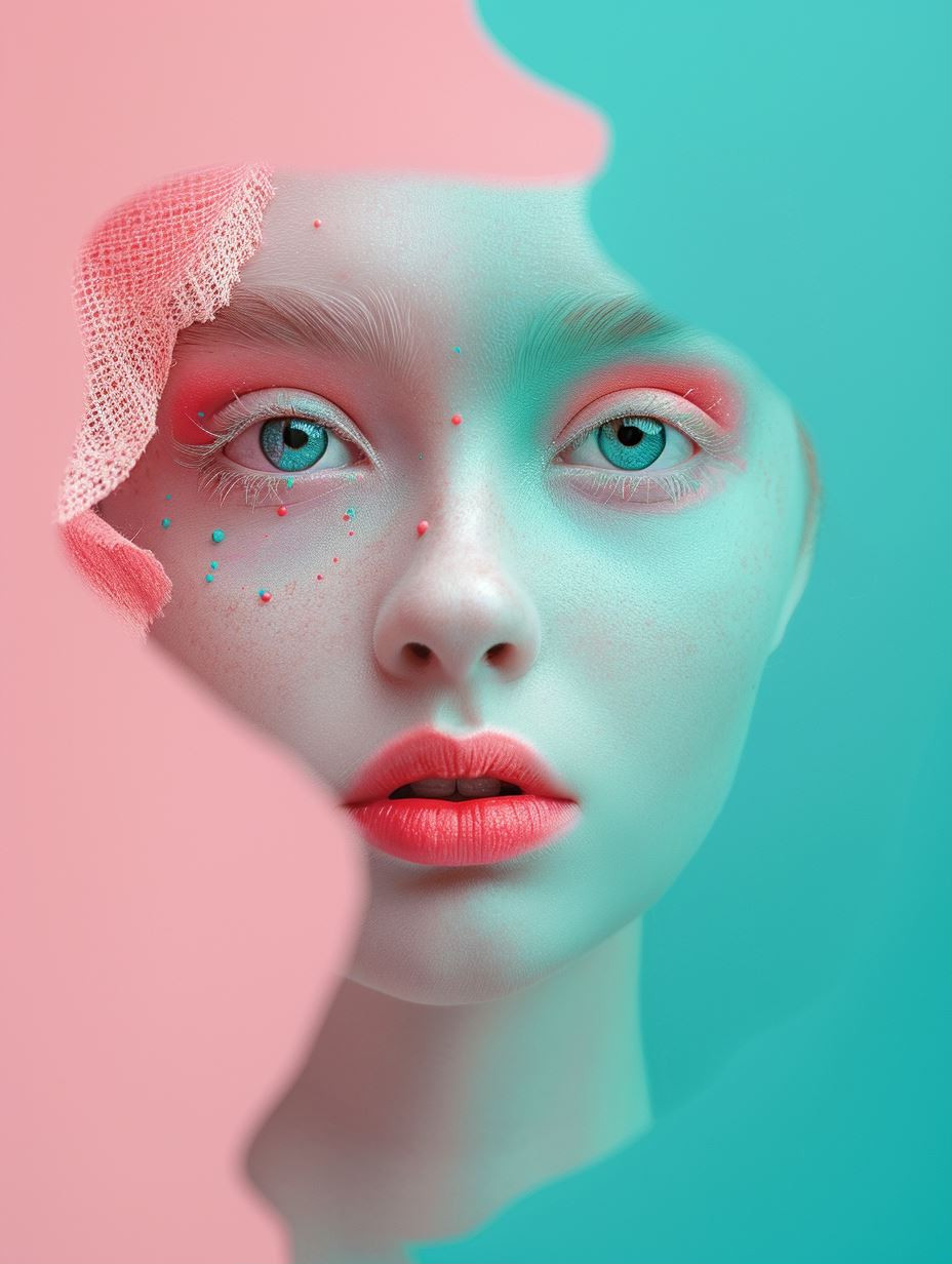 Surreal Pastel Dream Portraits - Image 1