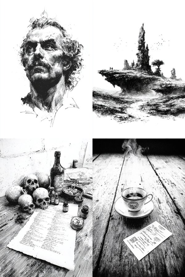 Ink and Imagination: A Sketchbook Journey