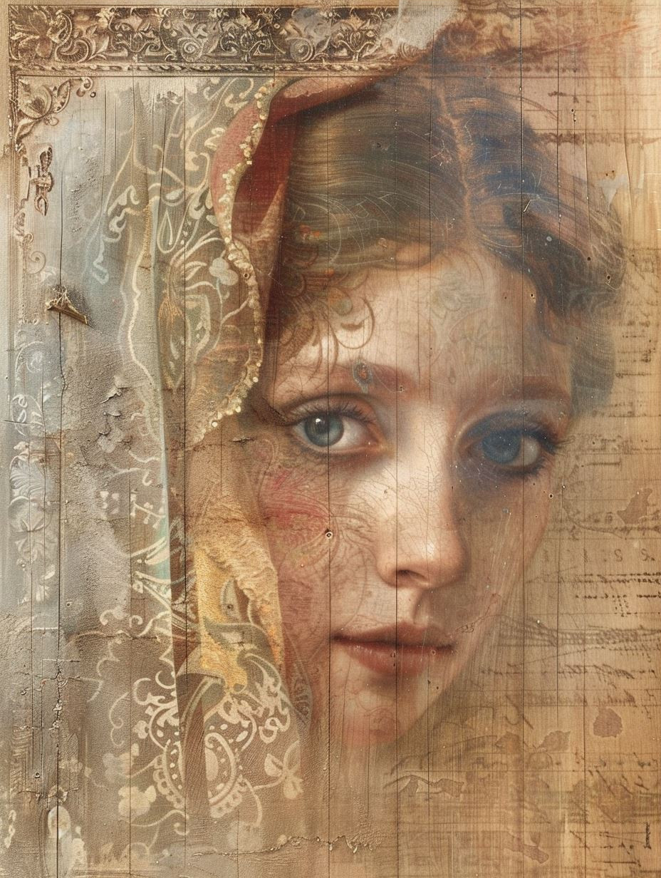 Ancient Whispers of Faded Beauty - Image 3