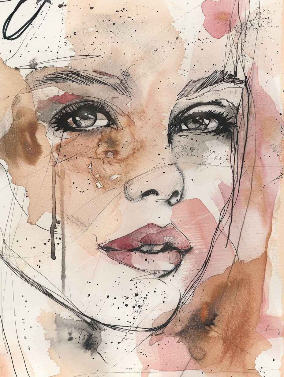 Abstract Ethereal Female Portraits - Image 4