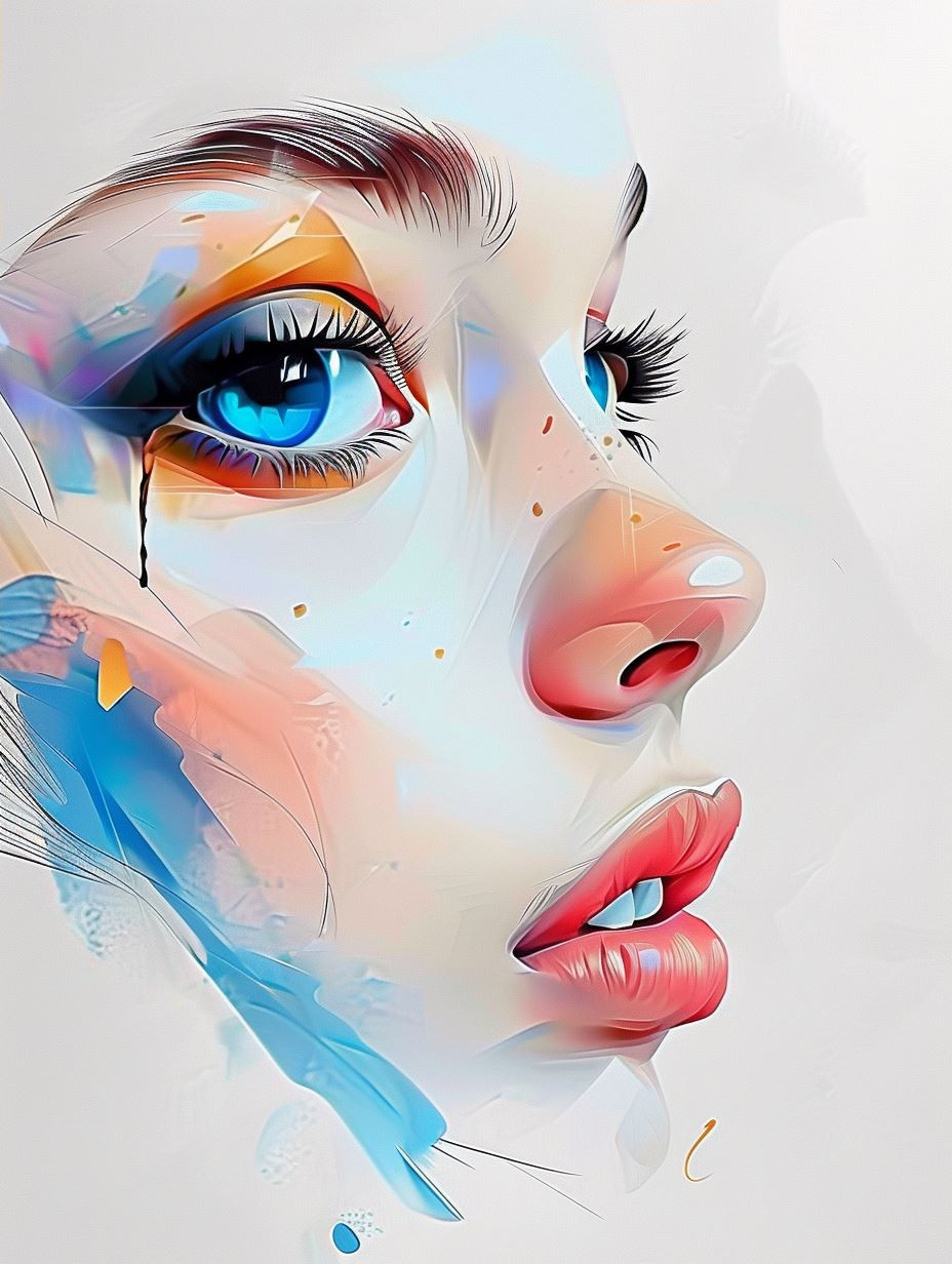 Vivid Prism Portrait - Image 4