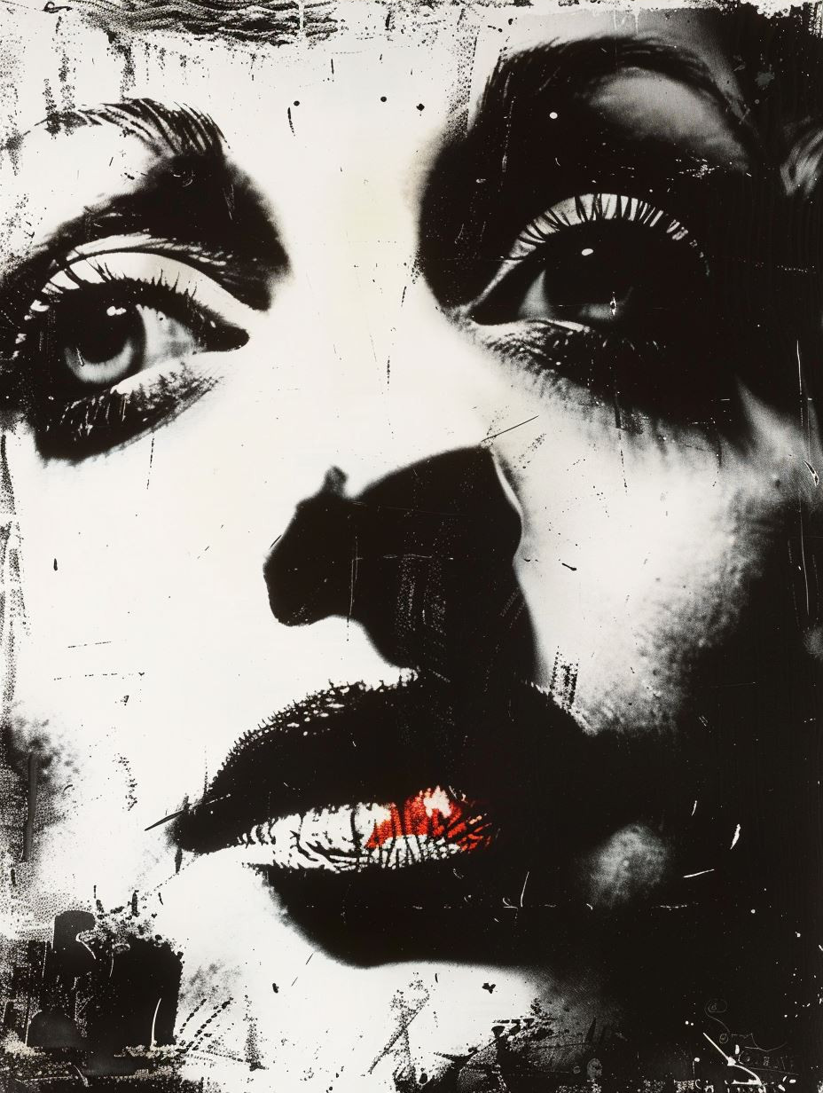 Dramatic High Contrast Noir Portraits - Image 3