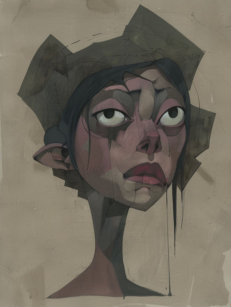 Haunting Gazes: A Study in Melancholy - Image 4