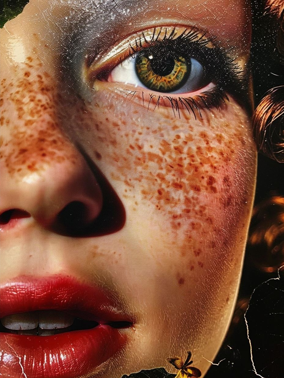 Hyper-Realistic Floral Skin Fusion - Image 2