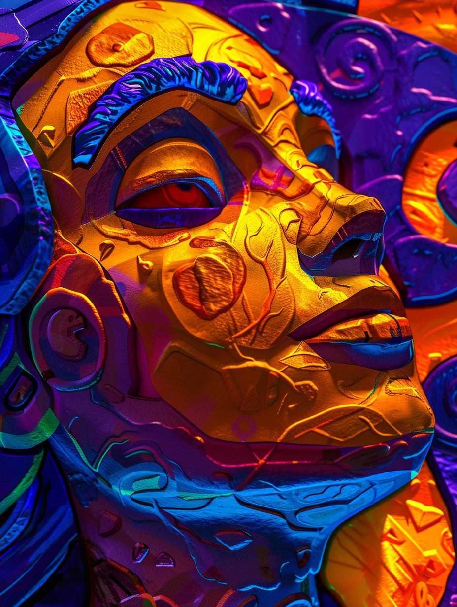 Vibrant Visions of Surreal Digital Portraits - Image 4