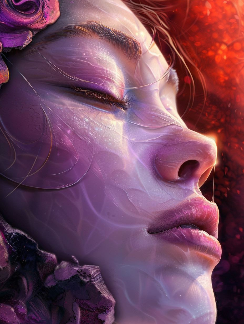 Ethereal Neon Fantasy Portraits - Image 4