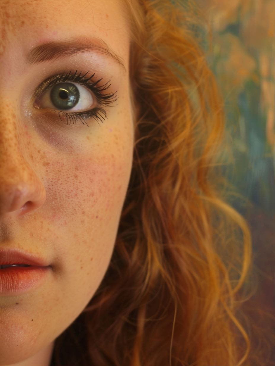 Gaze of the Ethereal Muse - Image 1