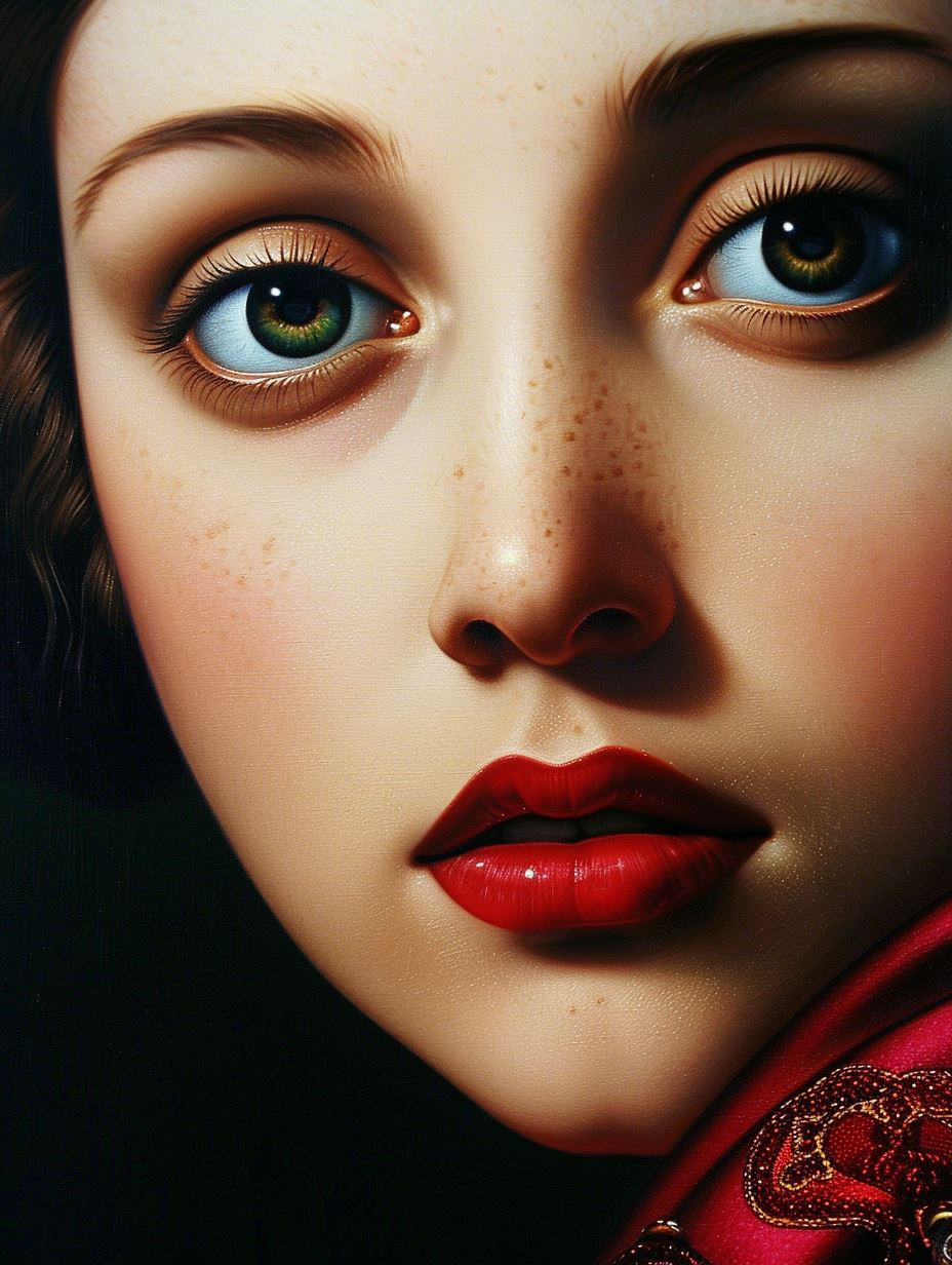 Renaissance Elegance Modernized Portraiture - Image 1