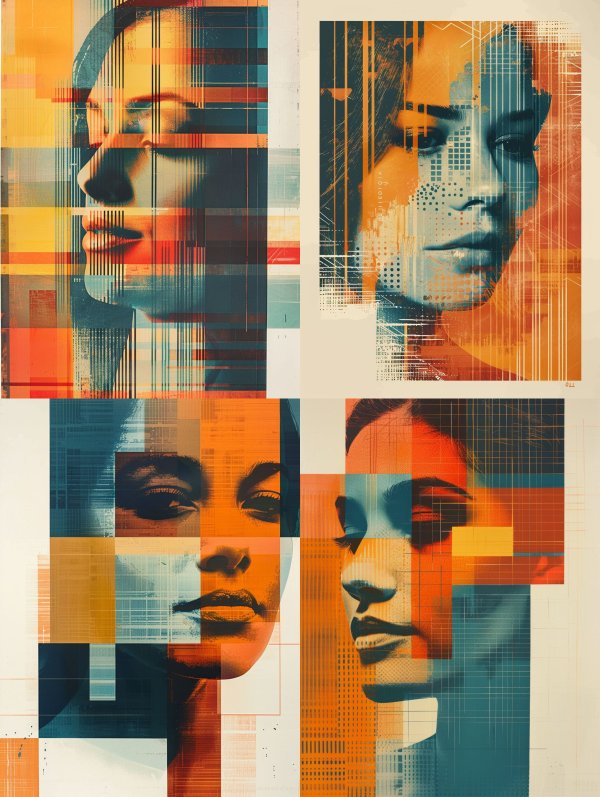 Digital Fragments of a Feminine Gaze