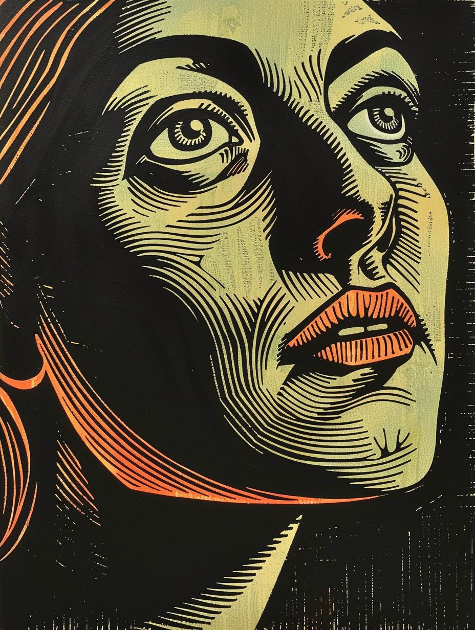 Dramatic Stylized Female Portraits - Image 4