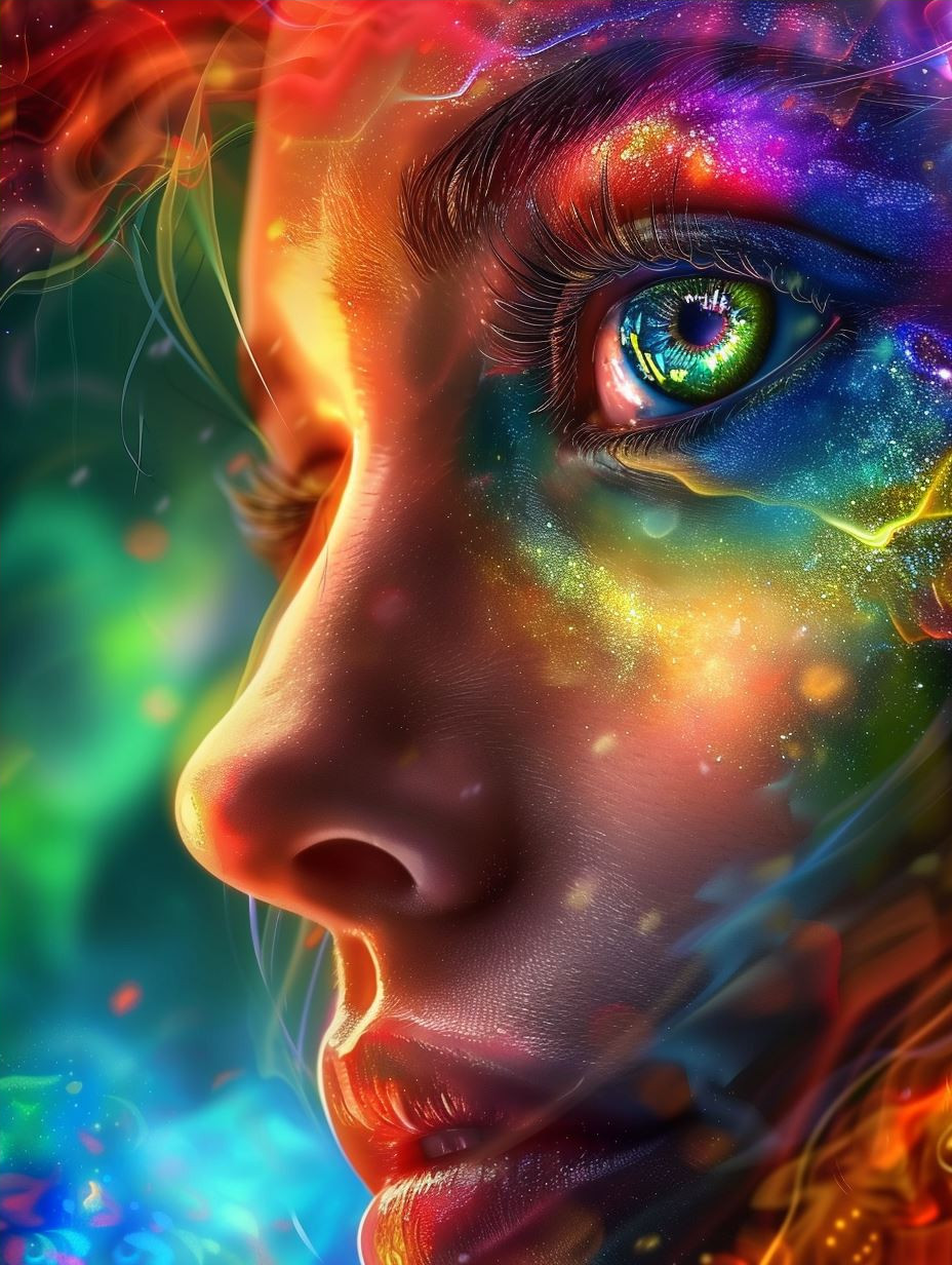 Ethereal Nature Spirit Portrait - Image 4