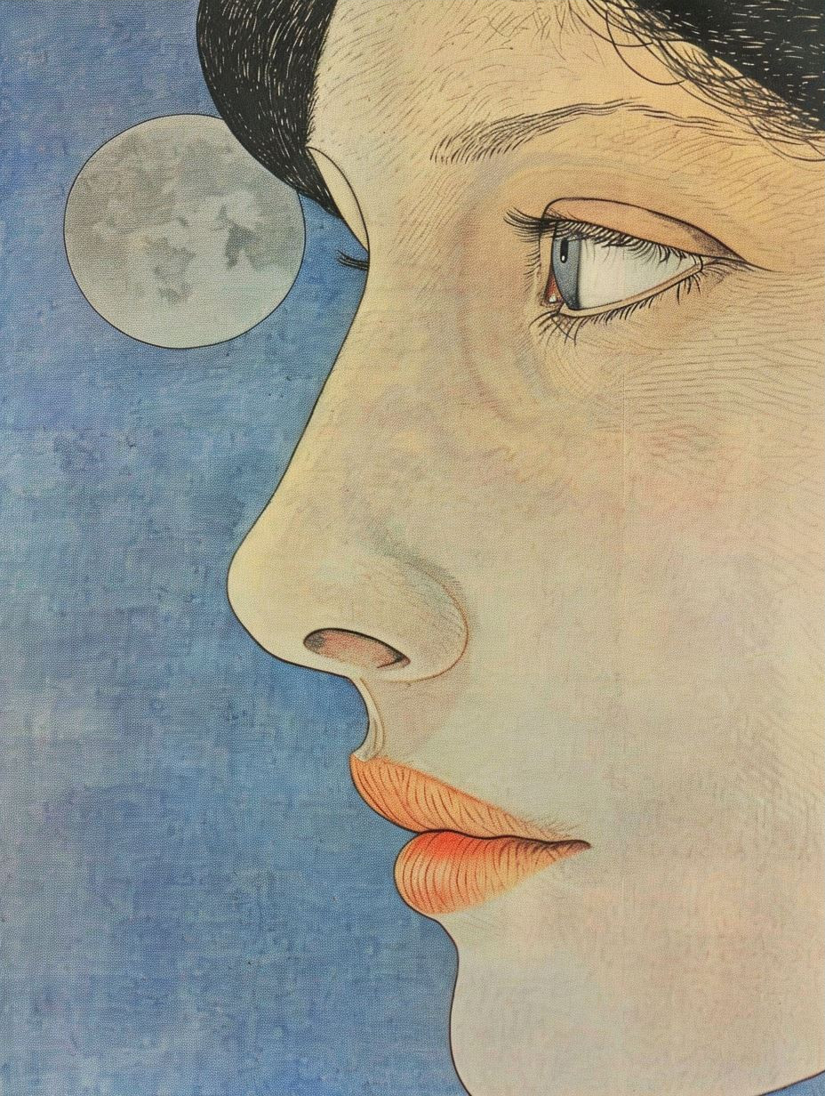 Four Perspectives of a Blue-Eyed Gaze - Image 3