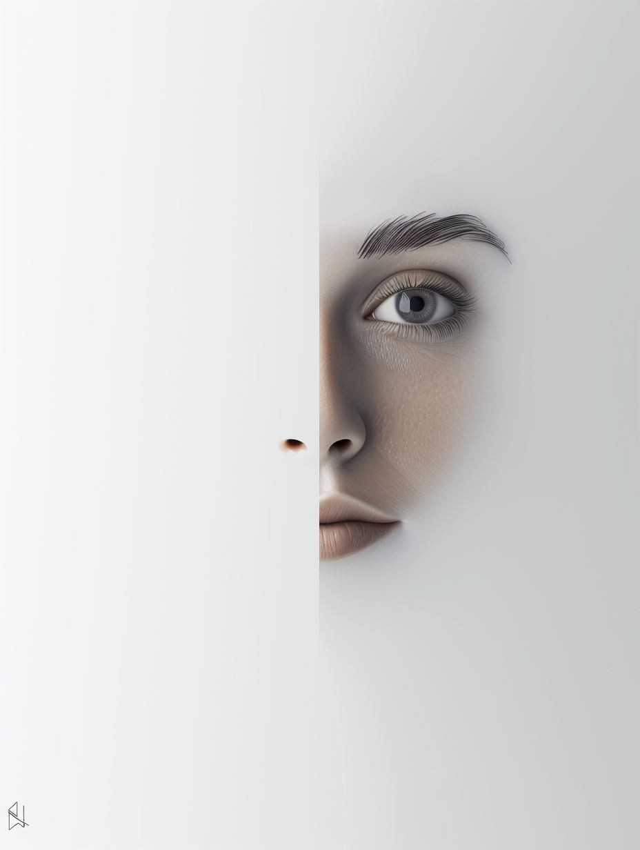 Minimalist Fragmented Vision - Image 1