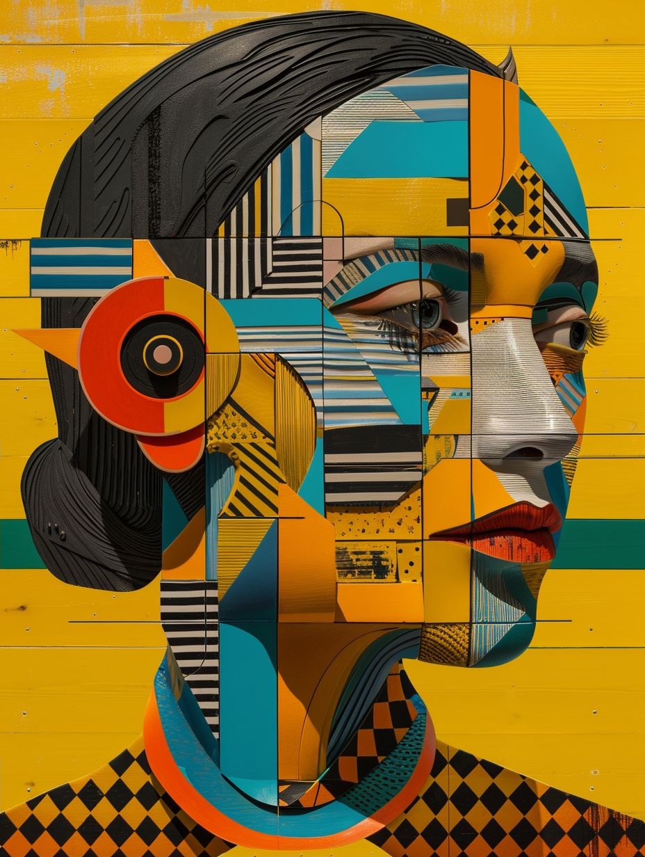 Fragmented Soul in Primary Hues - Image 2