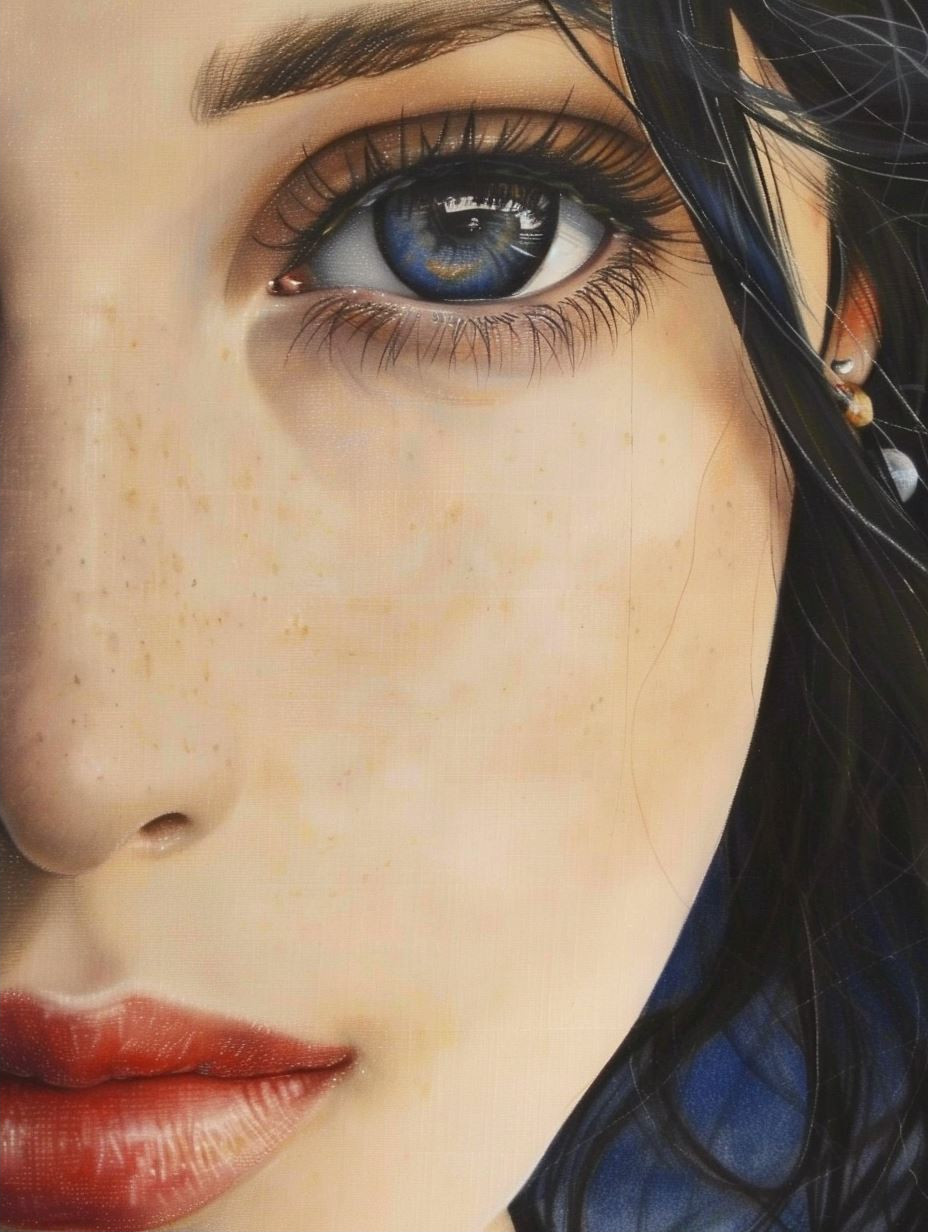 Ethereal Visions: Digital Portraiture - Image 2