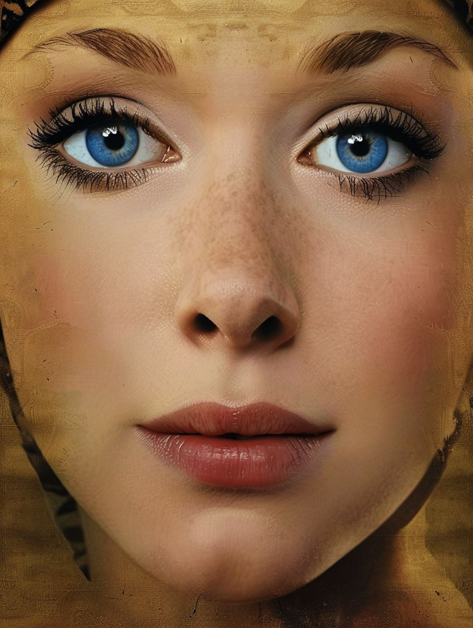 Timeless Gazes: A Study of Ethereal Beauty - Image 3