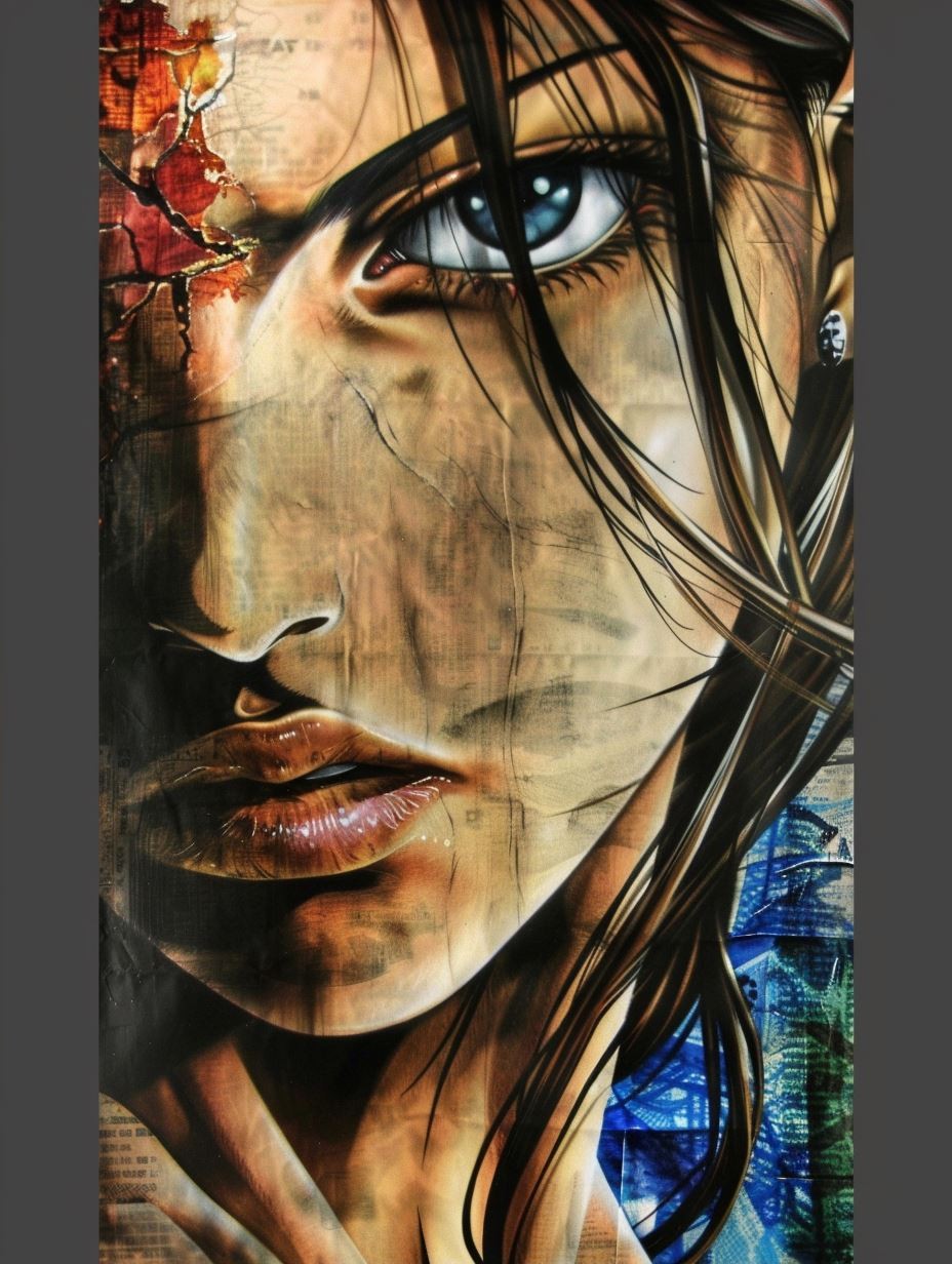 Intense Gaze of Survival - Image 2