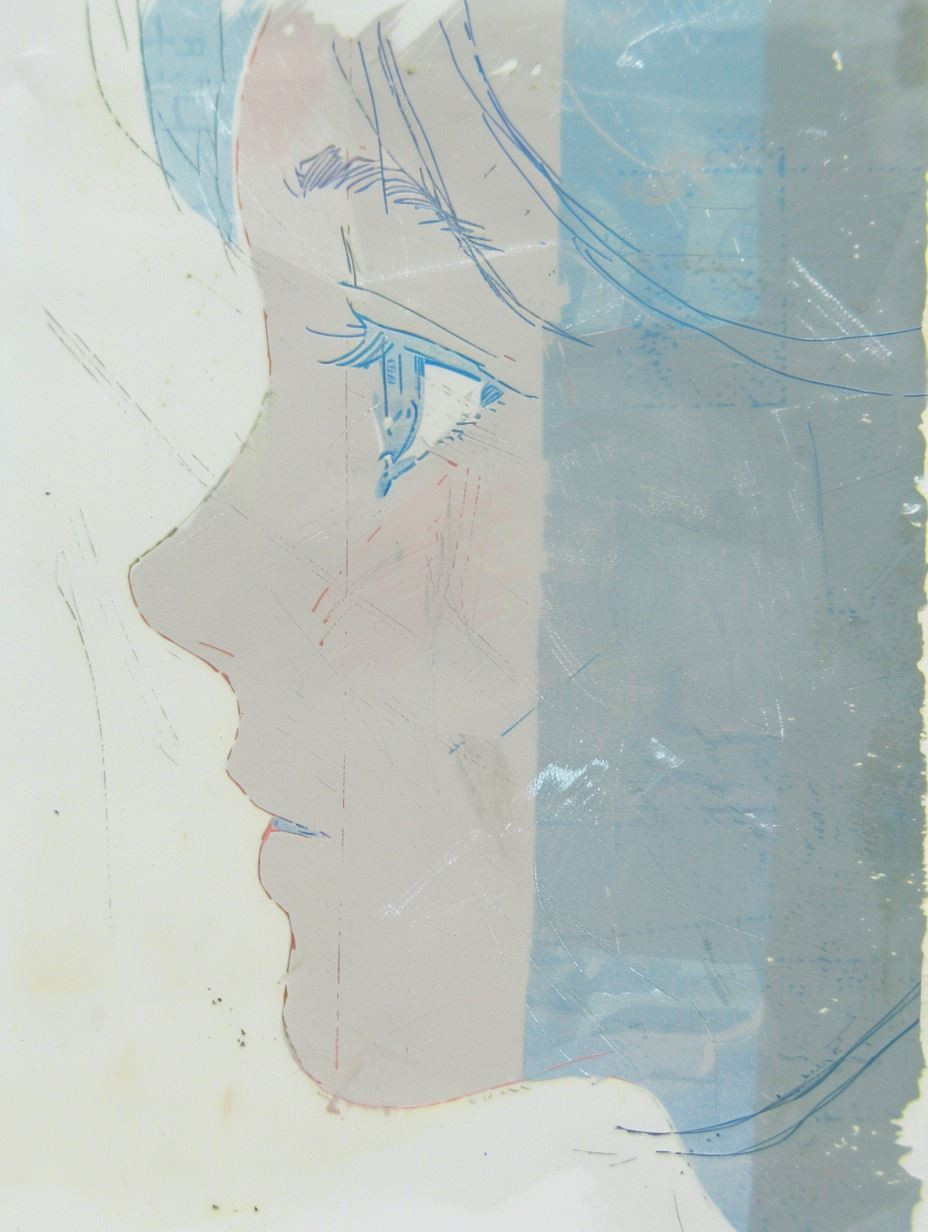 Ethereal Gazes in Blue - Image 4