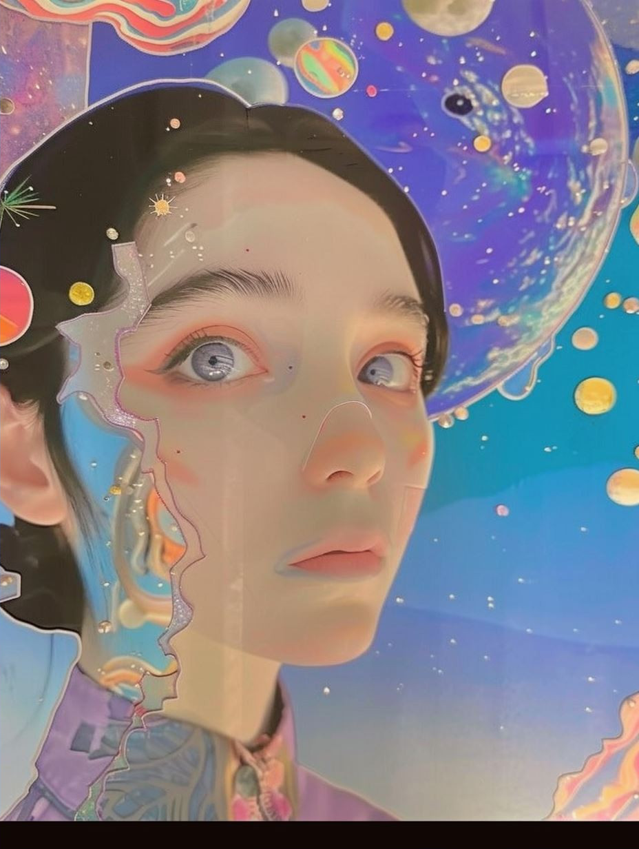Celestial Ethereal Dreamscape Portrait - Image 2