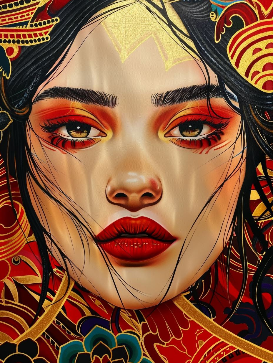 Imperial Crimson Masquerade - Image 3
