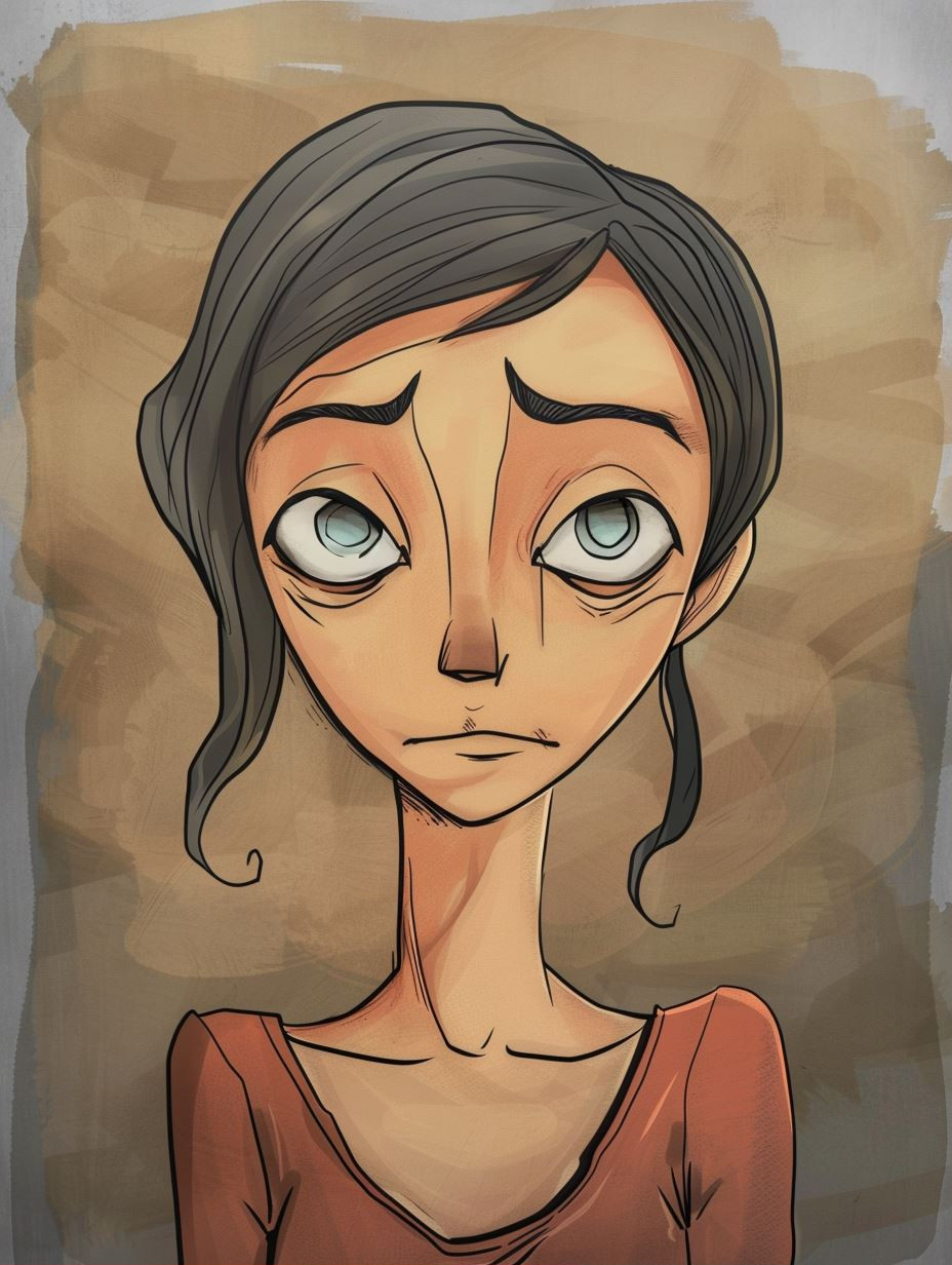 Emotional Portraits in Digital Watercolor - Image 1