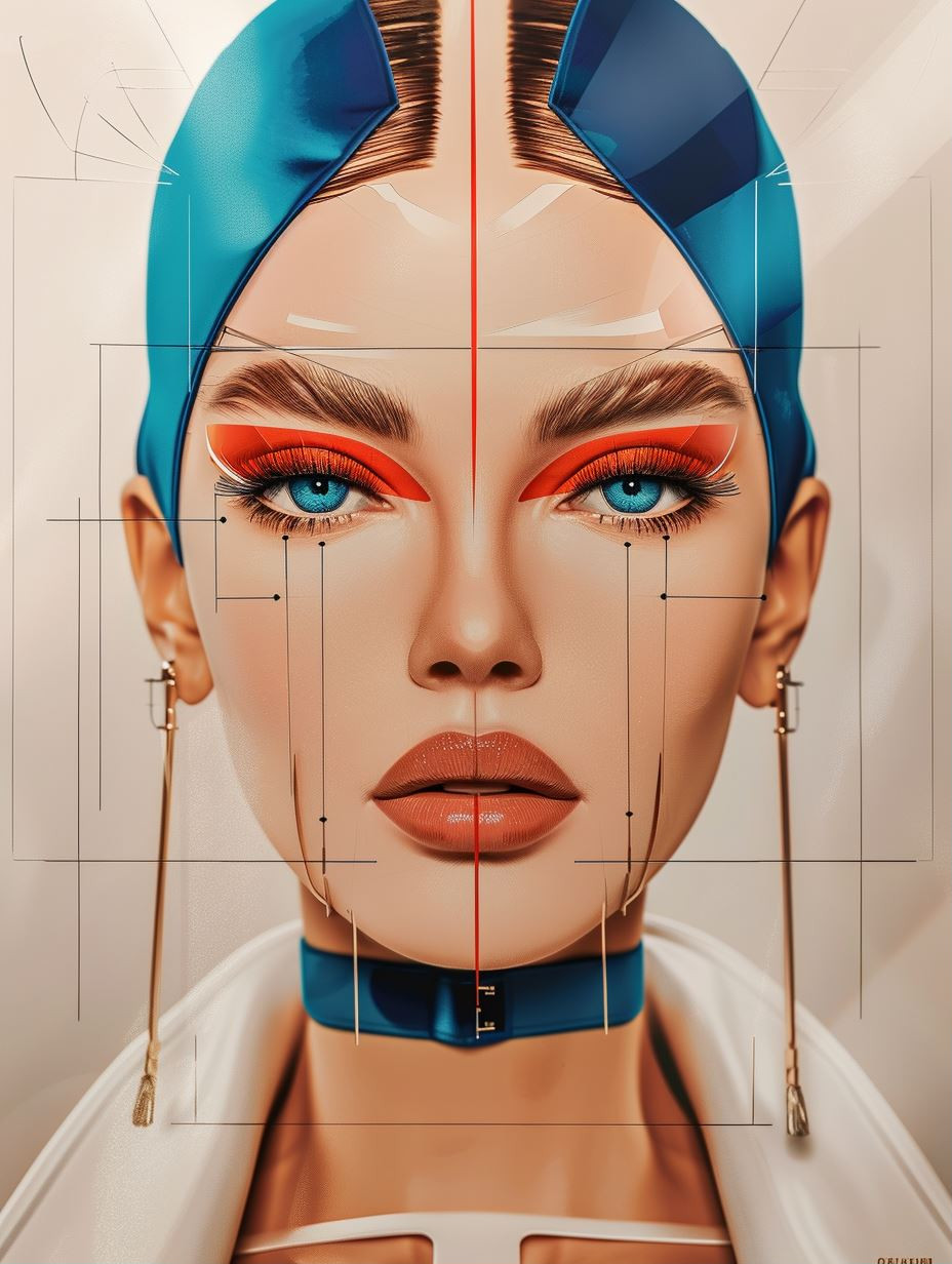 Avant Garde Geometric Beauty - Image 1