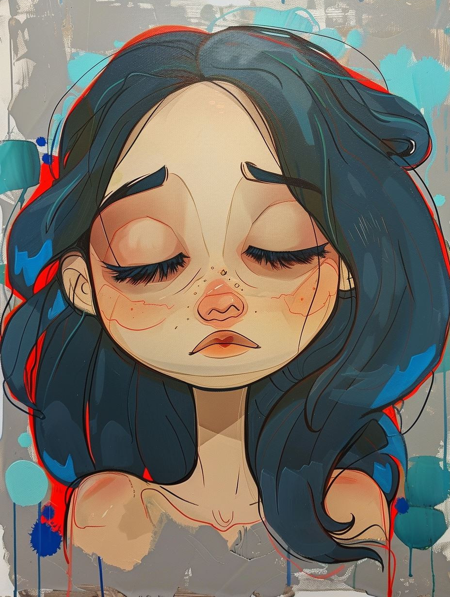 Melancholy in Modern Pop Art - Image 3