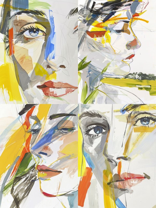 Fragmented Visions of Feminine Grace