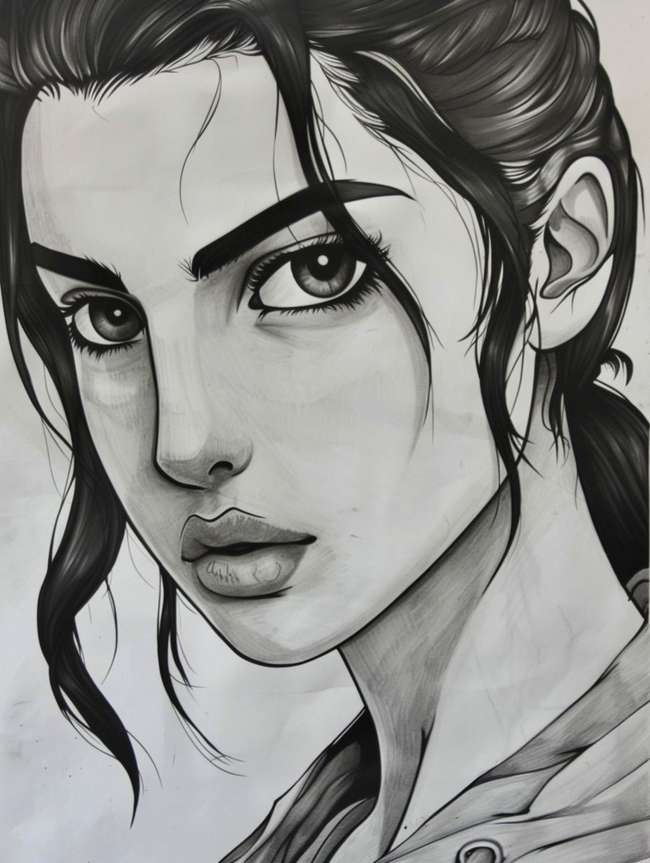 Evolution of a Digital Portrait - Image 1
