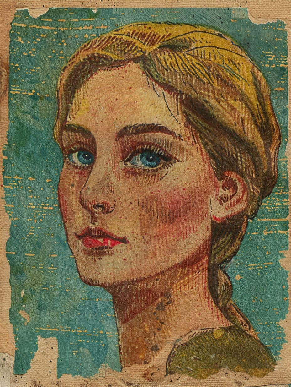 Vintage Portraits of Ethereal Women - Image 3