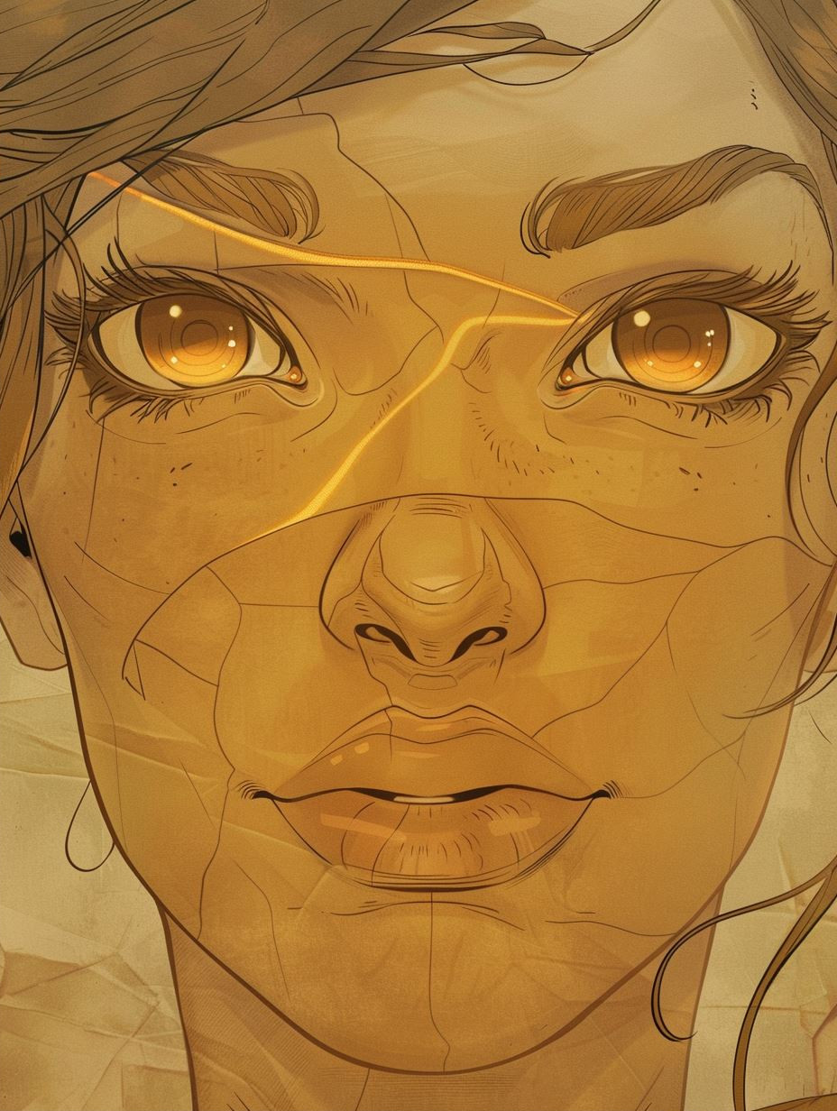 Amber Ink Gaze - Image 2