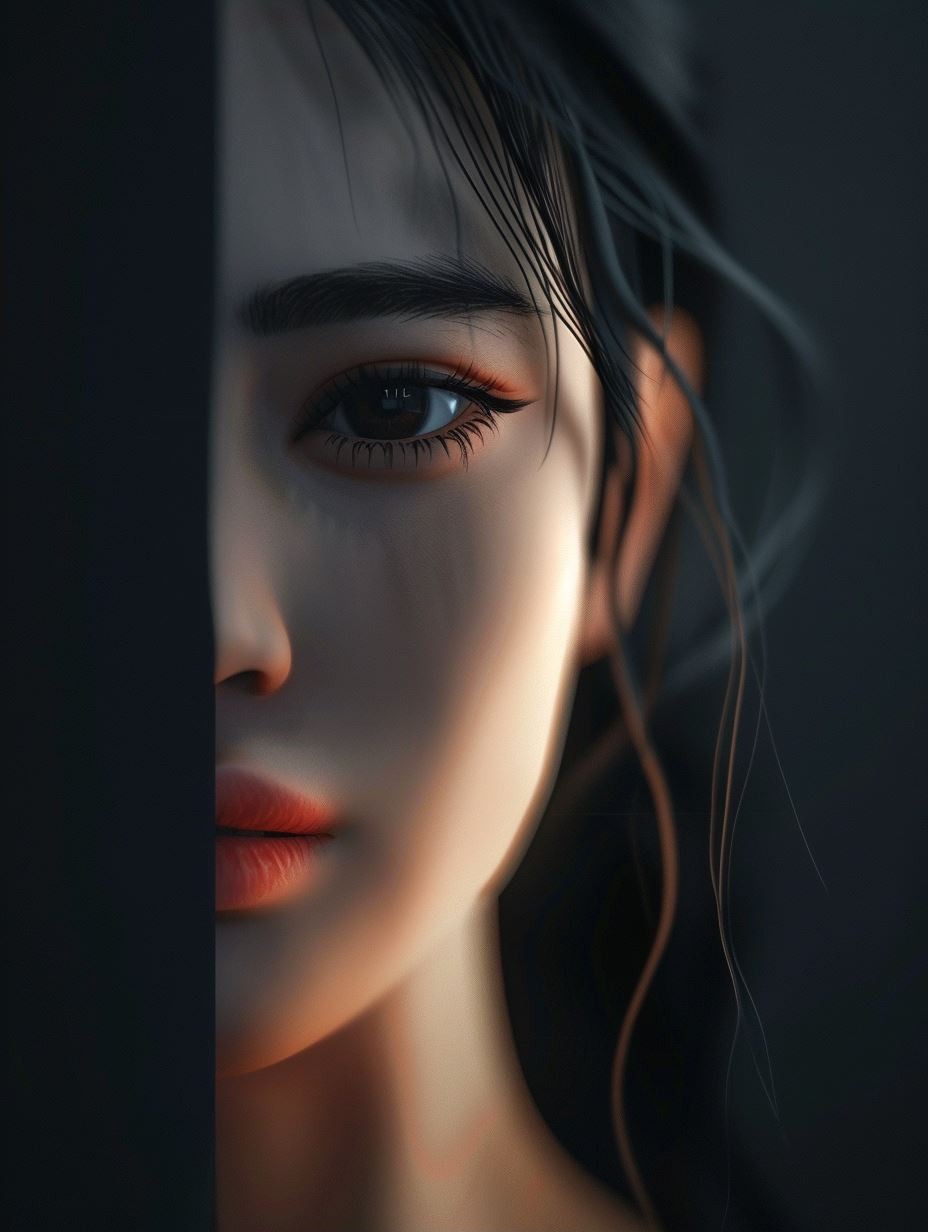 Ethereal Glow Hyper-Realistic Portrait - Image 2
