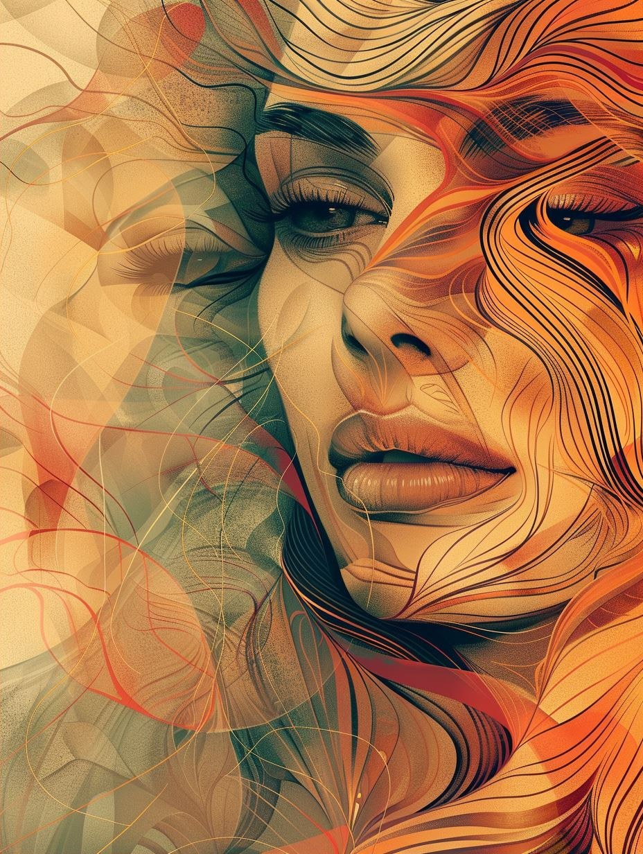 Fluid Visions of Ethereal Faces - Image 2
